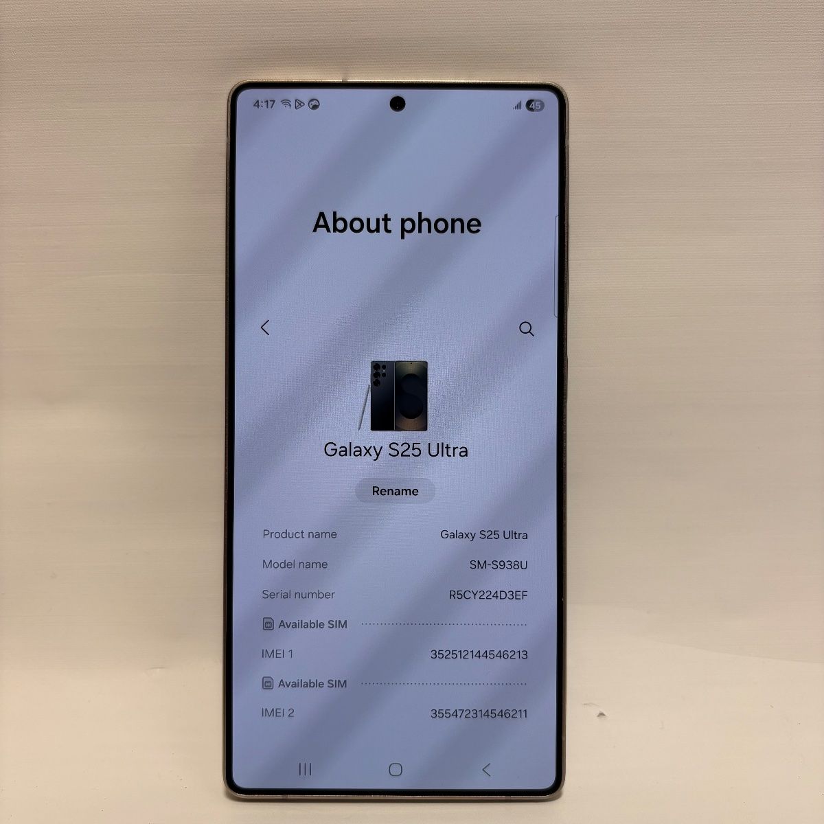 Samsung Galaxy S25 Ultra (SM-S938U) 512GB | Unlocked | Titanium Black - hình ảnh