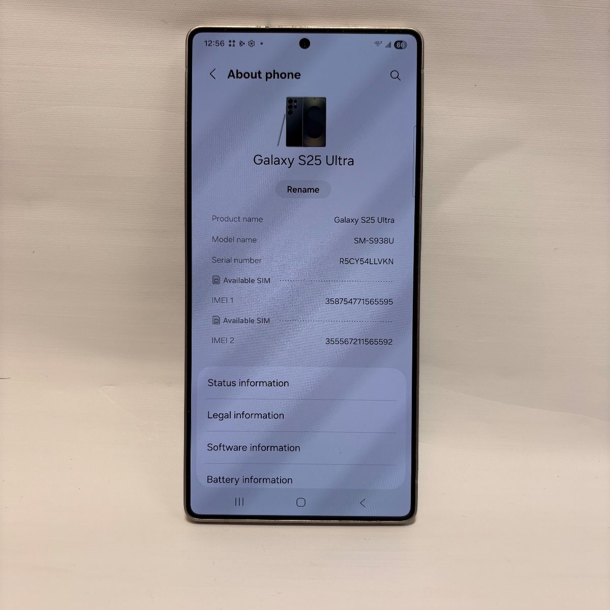 Samsung Galaxy S25 Ultra (SM-S938U) 256GB | Titanium Black | Unlocked - hình ảnh