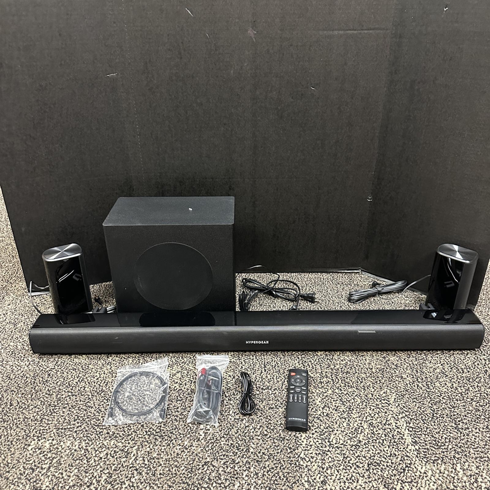 HyperGear SB51a 5.1 Home Theater Surround Sound System Bluetooth, 90W, Subwoofer - hình ảnh