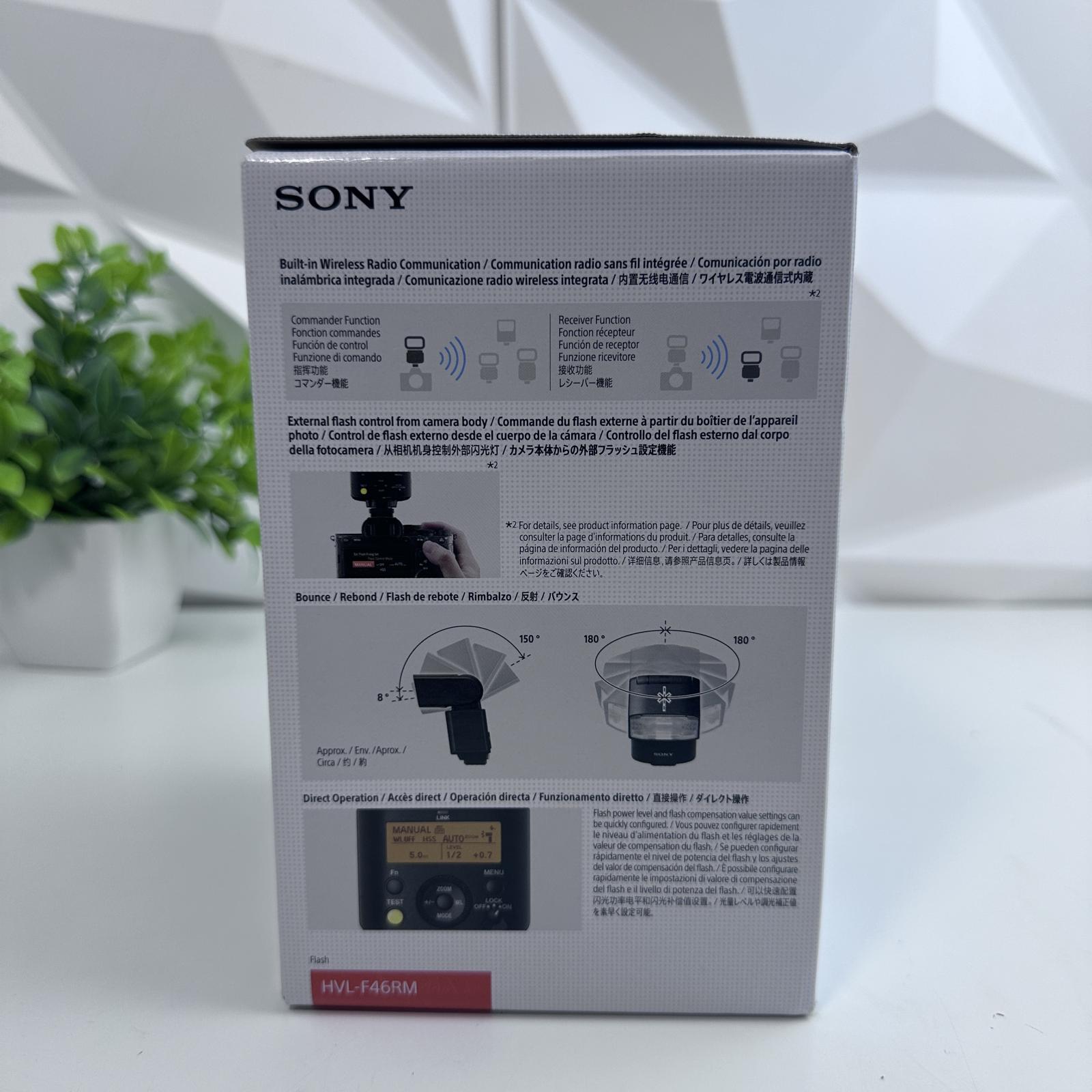 Sony HVL-F46RM Wireless Radio Flash - hình ảnh