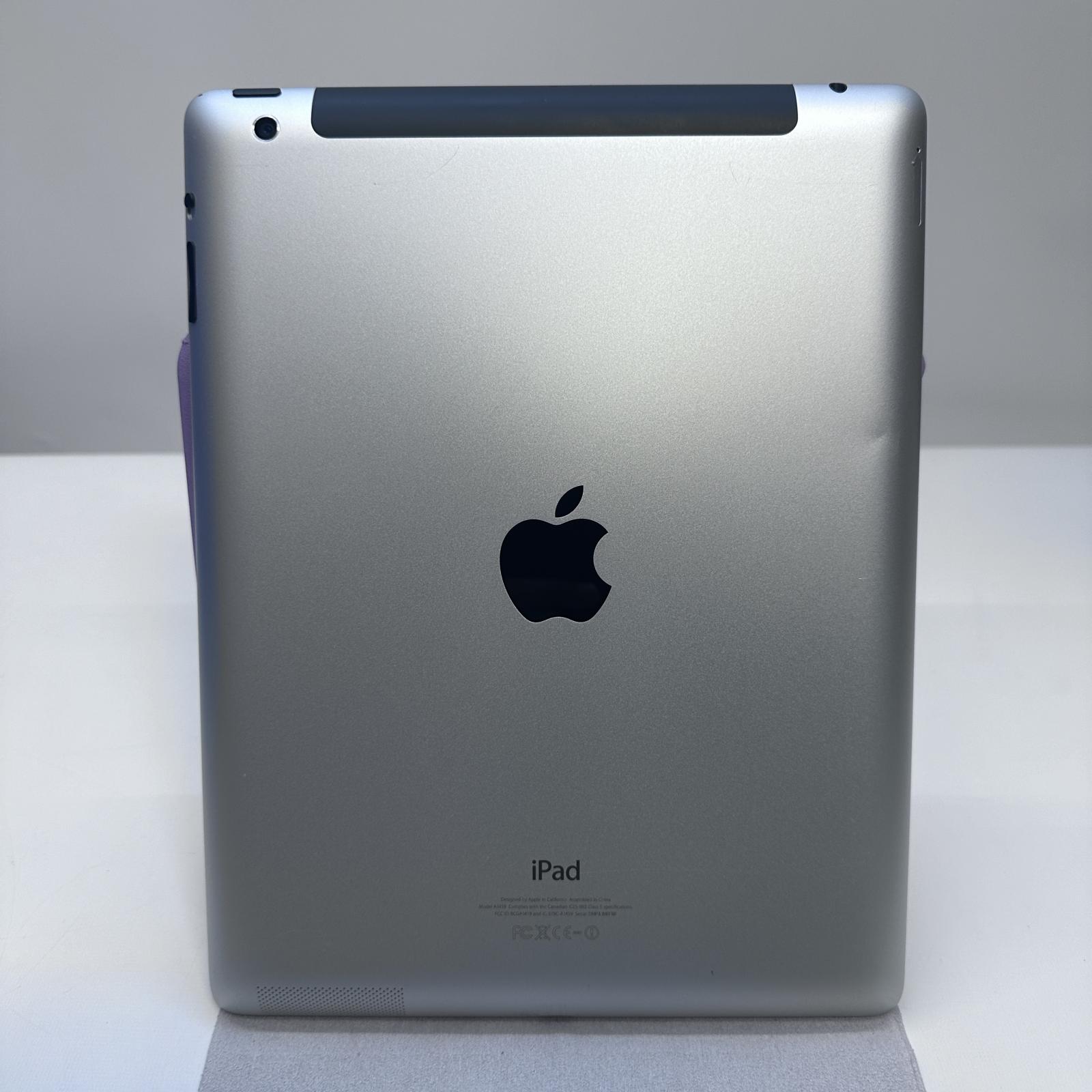 Apple iPad (4th Generation) Wi-Fi + Cellular, 32GB, Silver - hình ảnh