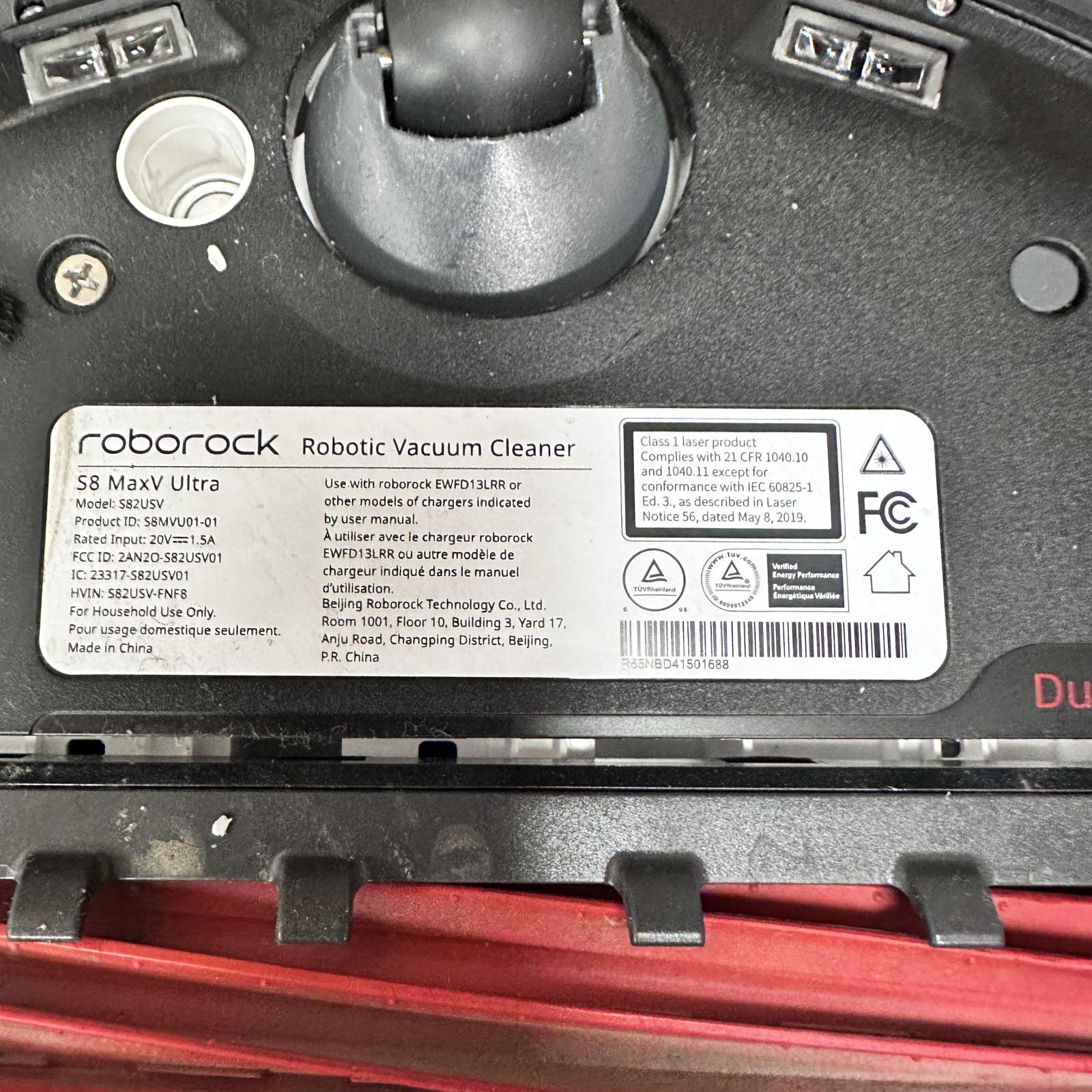 Roborock S8 MaxV Ultra Smart Robot Vacuum & Mop – Self-Cleaning Dock - hình ảnh